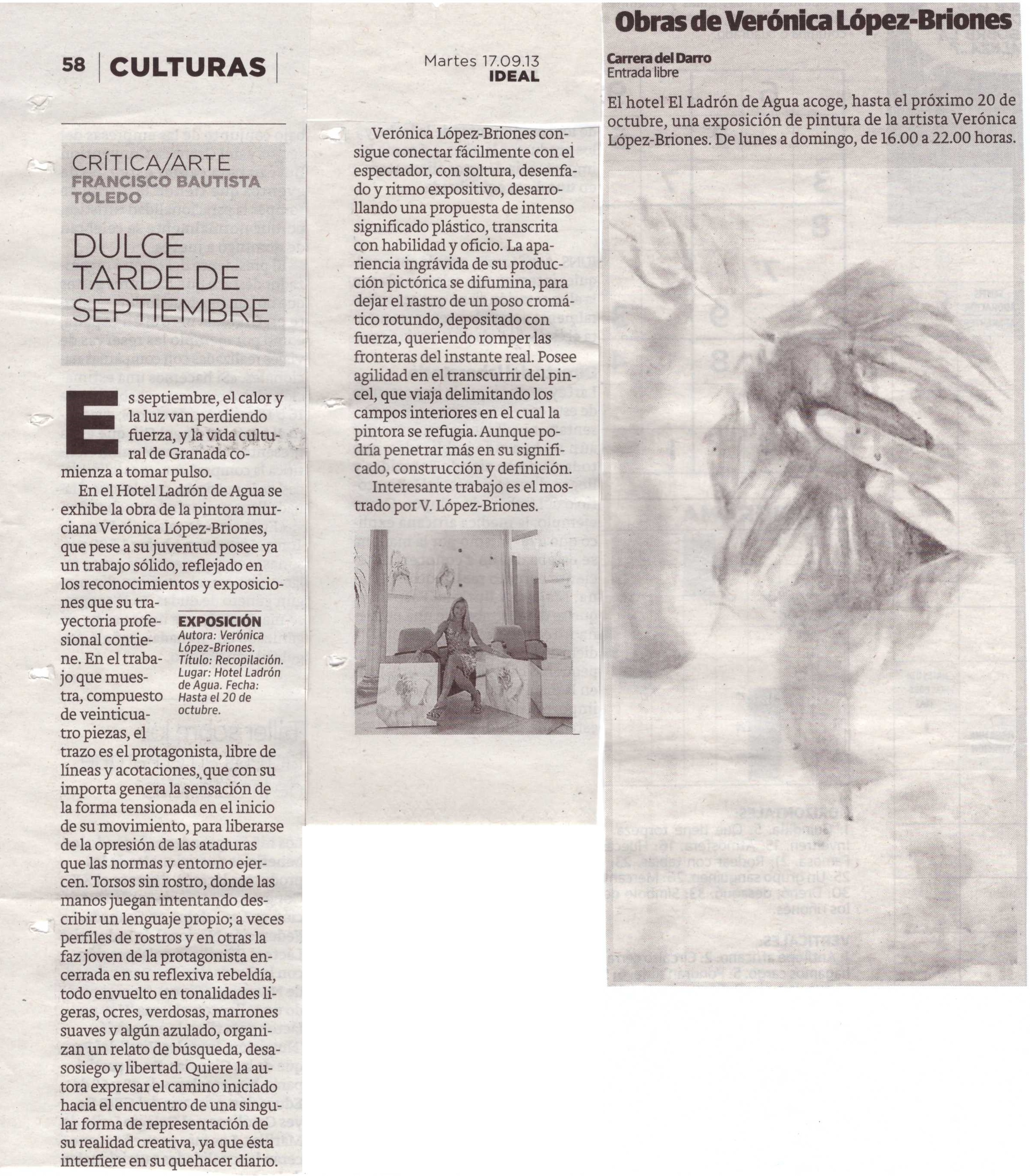 Art review of Exhibition by Verónica López Briones